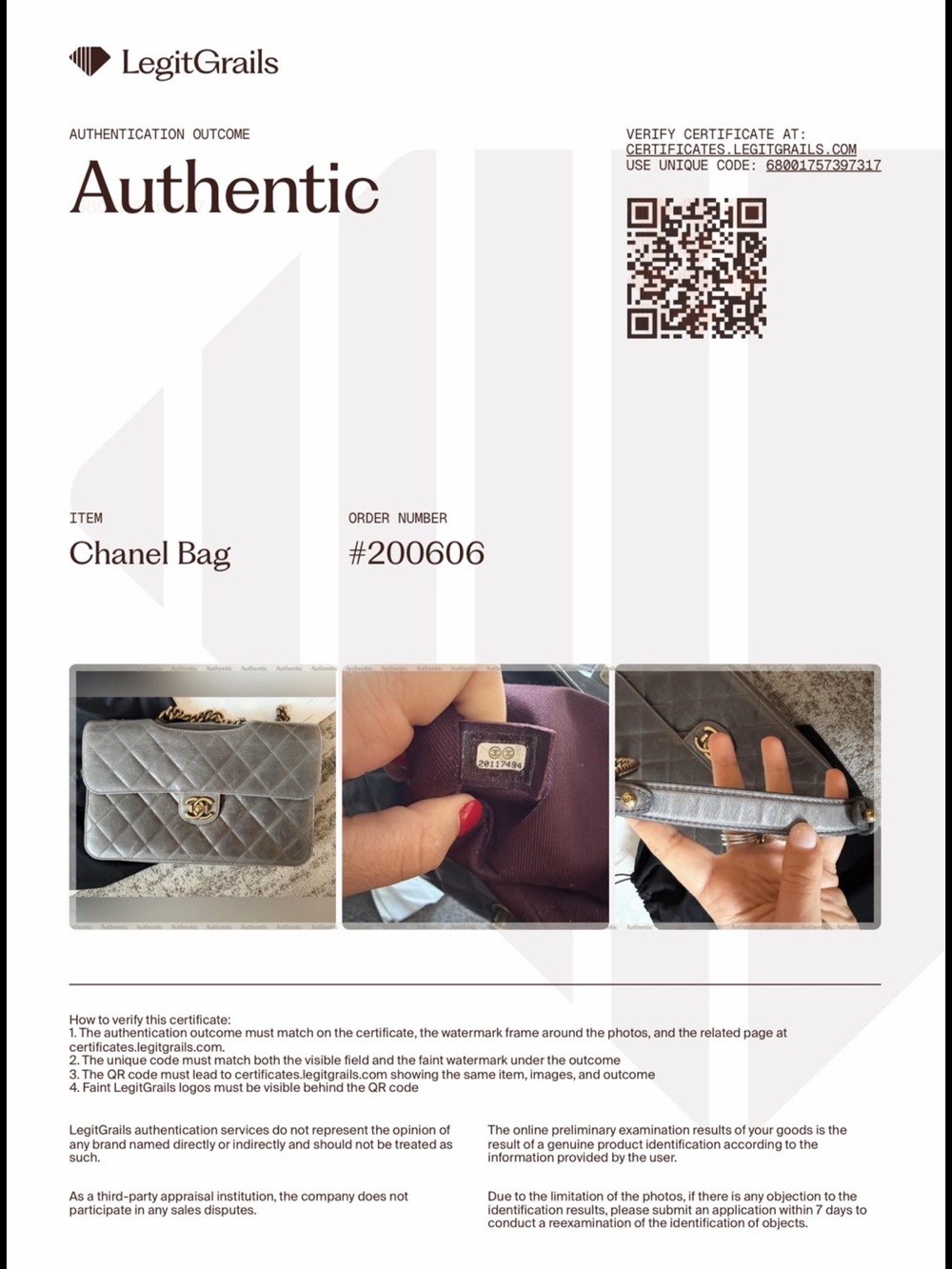 SOLD!!! Chanel Gray Quilted Leather Shoulder Bag - Picture 2 of 14